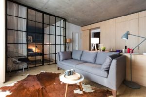 Алюминиевая перегородка для зонирования пространства GFTD671